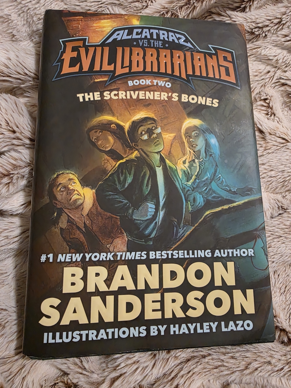 - Alcatraz vs. The Evil Librarians: The Scrivener's Bones (Blue/Black Cover)